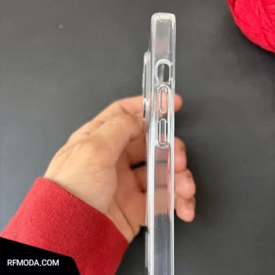 کاور گوشی شفاف مگ سیف مک کوی ایفون 13 و 14 و 15 ProMax کد m9004