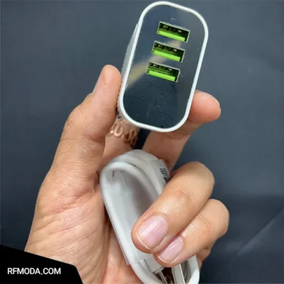 آداپتور مسافرتی برند ویوز 3.1 آمپر مدل v002 کد m9009