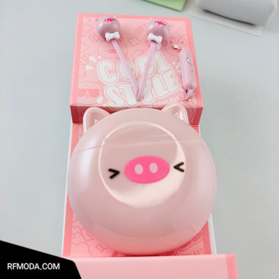 هندزفری سیمی طرح خوک Kinbni کد m9011