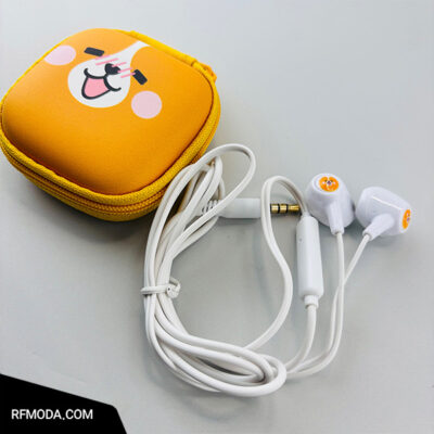 هندزفری سیمی طرح سگ Animal کد m9013