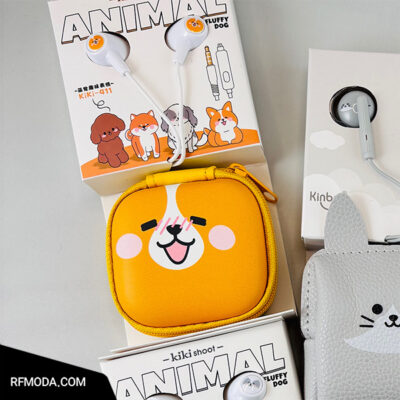 هندزفری سیمی طرح سگ Animal کد m9013